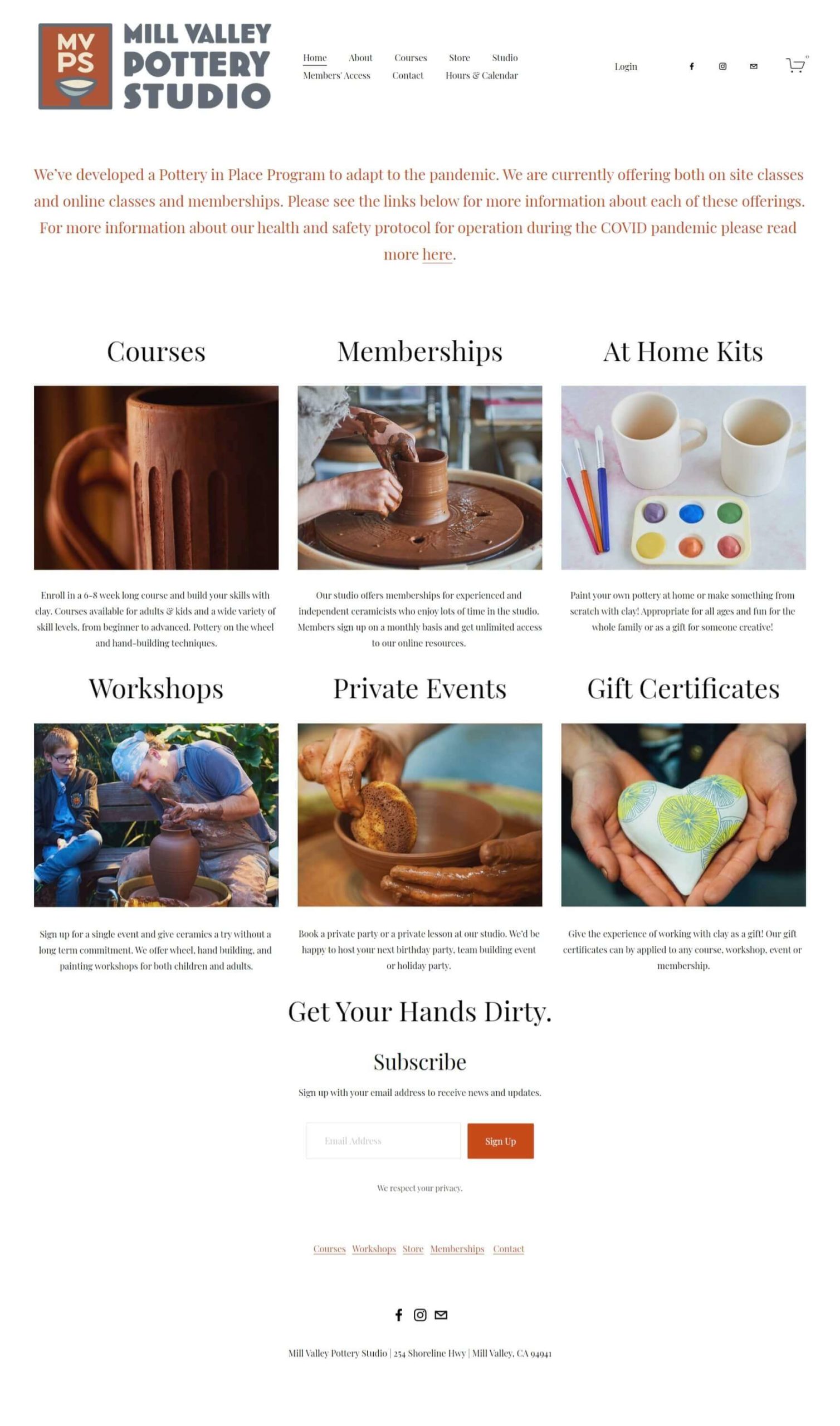 millvalleypottersstudio.com