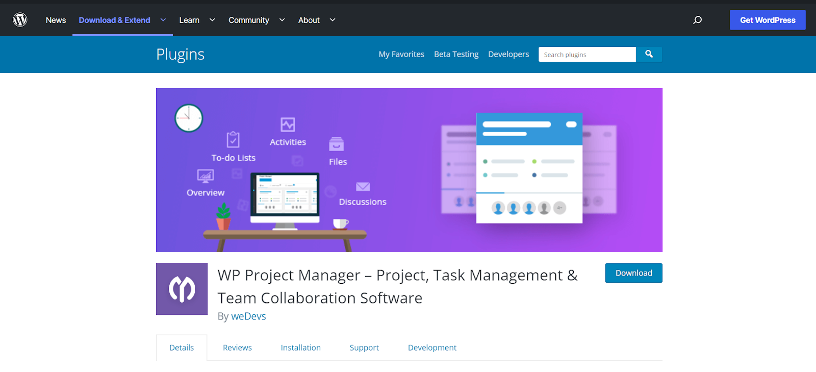 WP project manager