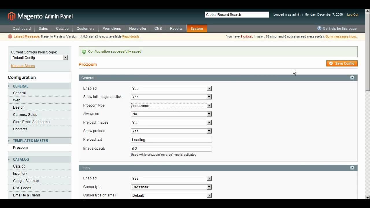 Magento 1.3.2.4 ProZoom Addon