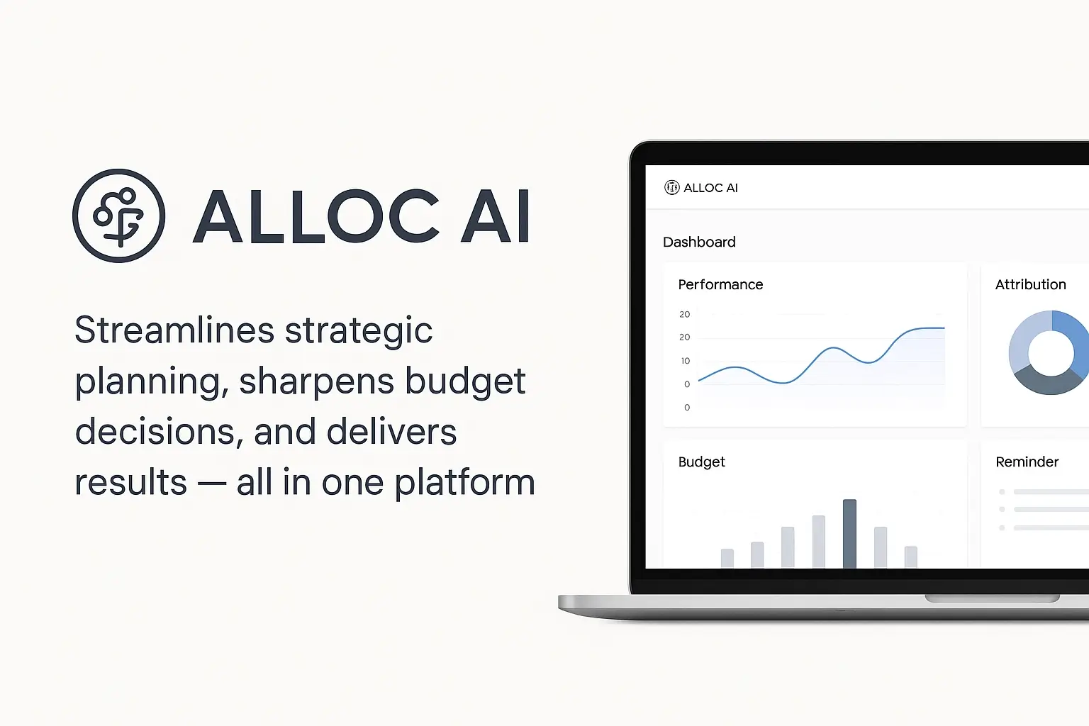 Alloc-AI - Alloc AI unifies attribution and planning with instant insights and an AI strategistno setup required.